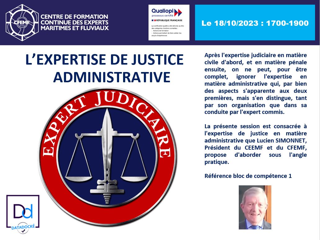 L'expertise de justice administrative