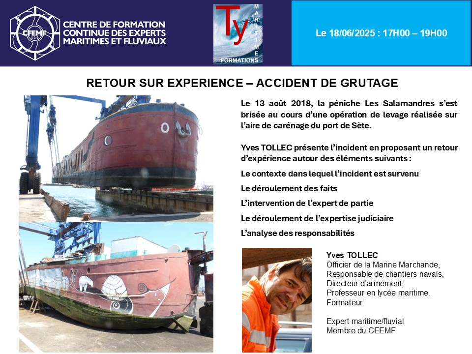 Retour sur experience - Accident de grutage